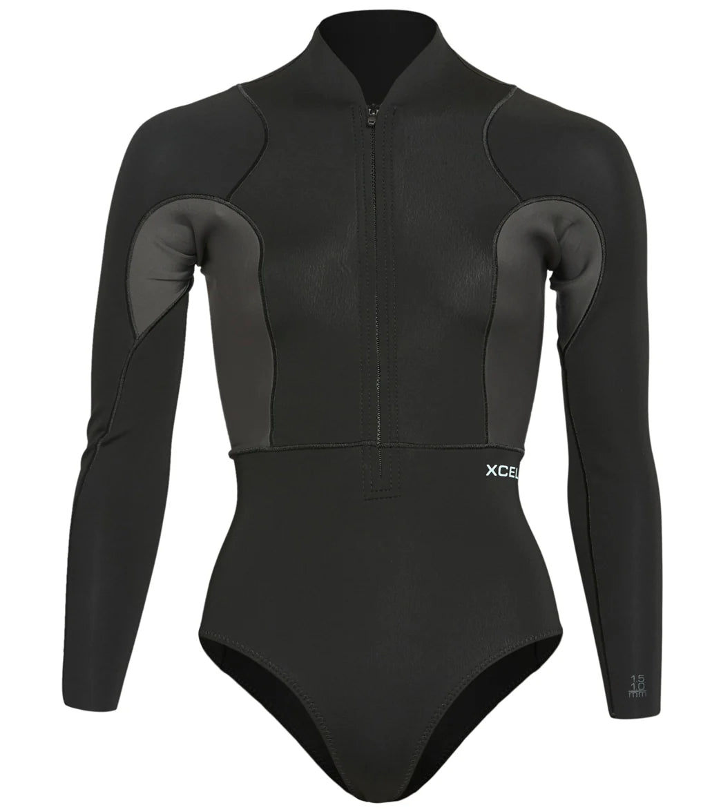 Xcel Women's Axis 1.5mm Long Sleeve Front Zip Spring Suit