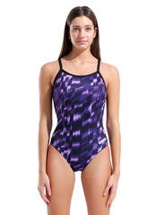 Arena Women's Wave Lightdrop Back One Piece Swimsuit