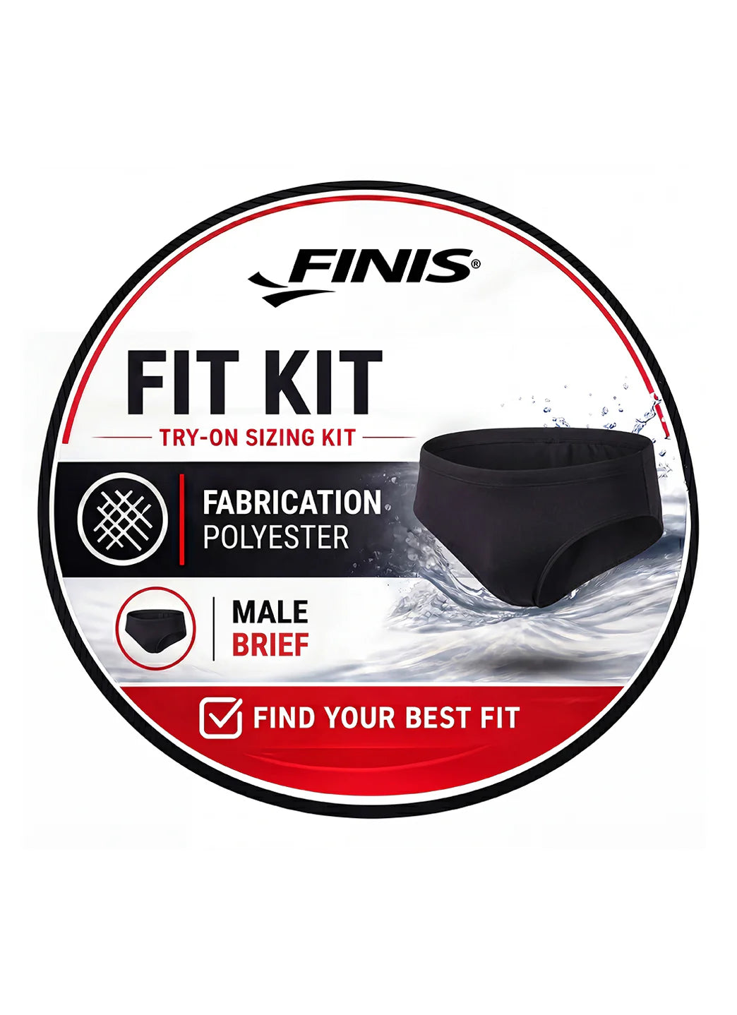 FINIS Men's Poly Fit Kit Brief Swimsuit