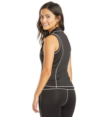 Sporti Women's Active 1.5mm Voyage Neoprene Sleeveless Zip Front Vest
