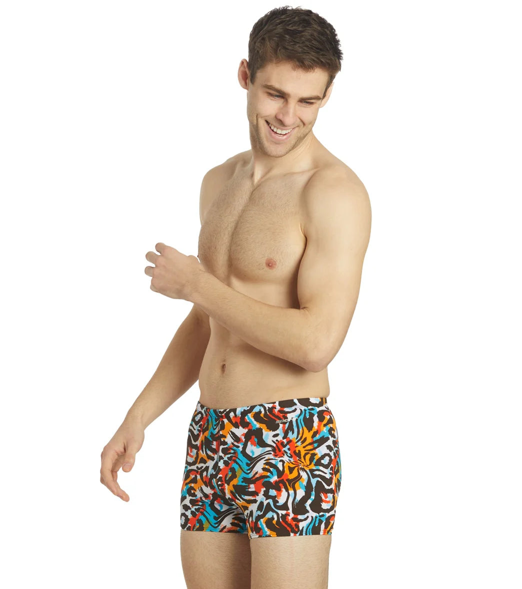 Sporti HydroLast Tiger Mingle Square Leg Swimsuit