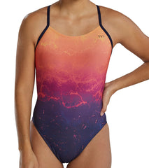 TYR Women's Infrared Cutoutfit One Piece Swimsuit