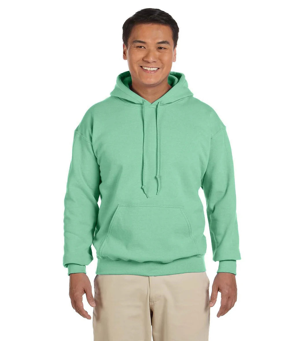 Gildan Unisex Heavy Blend Hoodie Mint Green