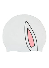 Sporti Hoppy Swimmer Silicone Swim Cap