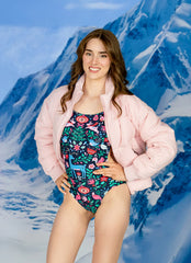 Sporti Granny Sweater Folk Holiday Micro Back One Piece Swimsuit (26-40)