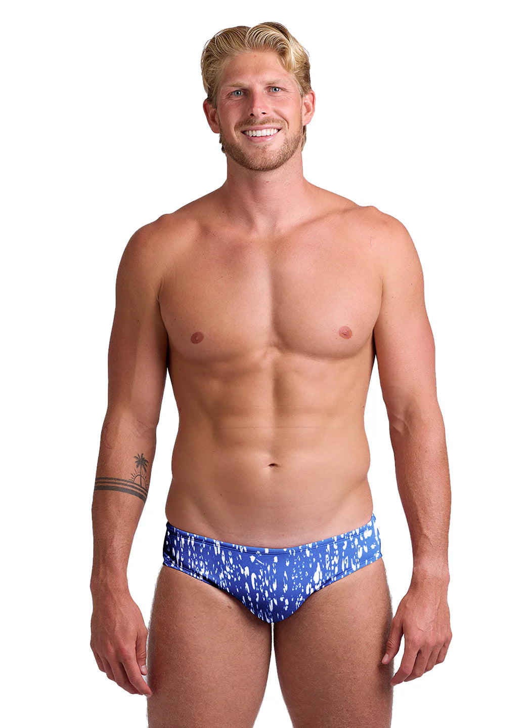 JOLYN Men's Current Brolyn Brief Swimsuit