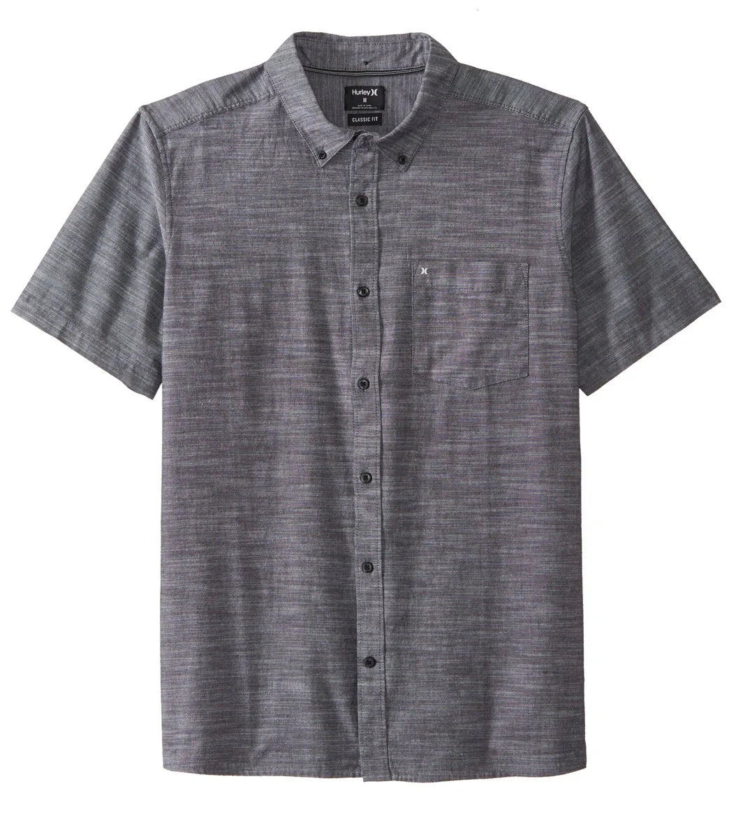 Hurley Men's One & Only 2.0 Short Sleeve Woven Shirt