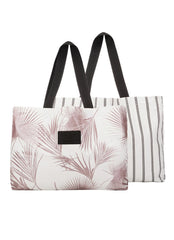 ALOHA Day Palms Reversible Beach Tote