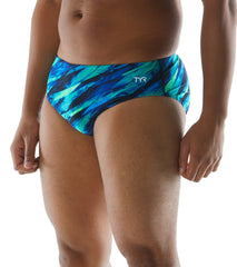 TYR Men's Vitric Racer Brief Swimsuit