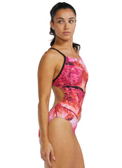 TYR Women's Gladius Durafast Elite Cutoutfit One Piece Swimsuit