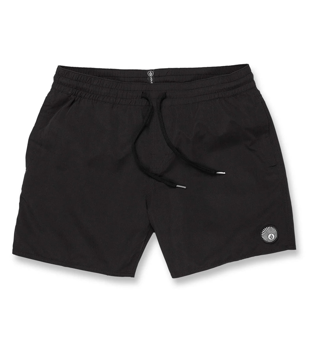 Volcom Men's 16" Lido Solid Swim Trunks
