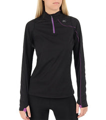 Mizuno Women's Aero Breath Thermo Wind Running Top