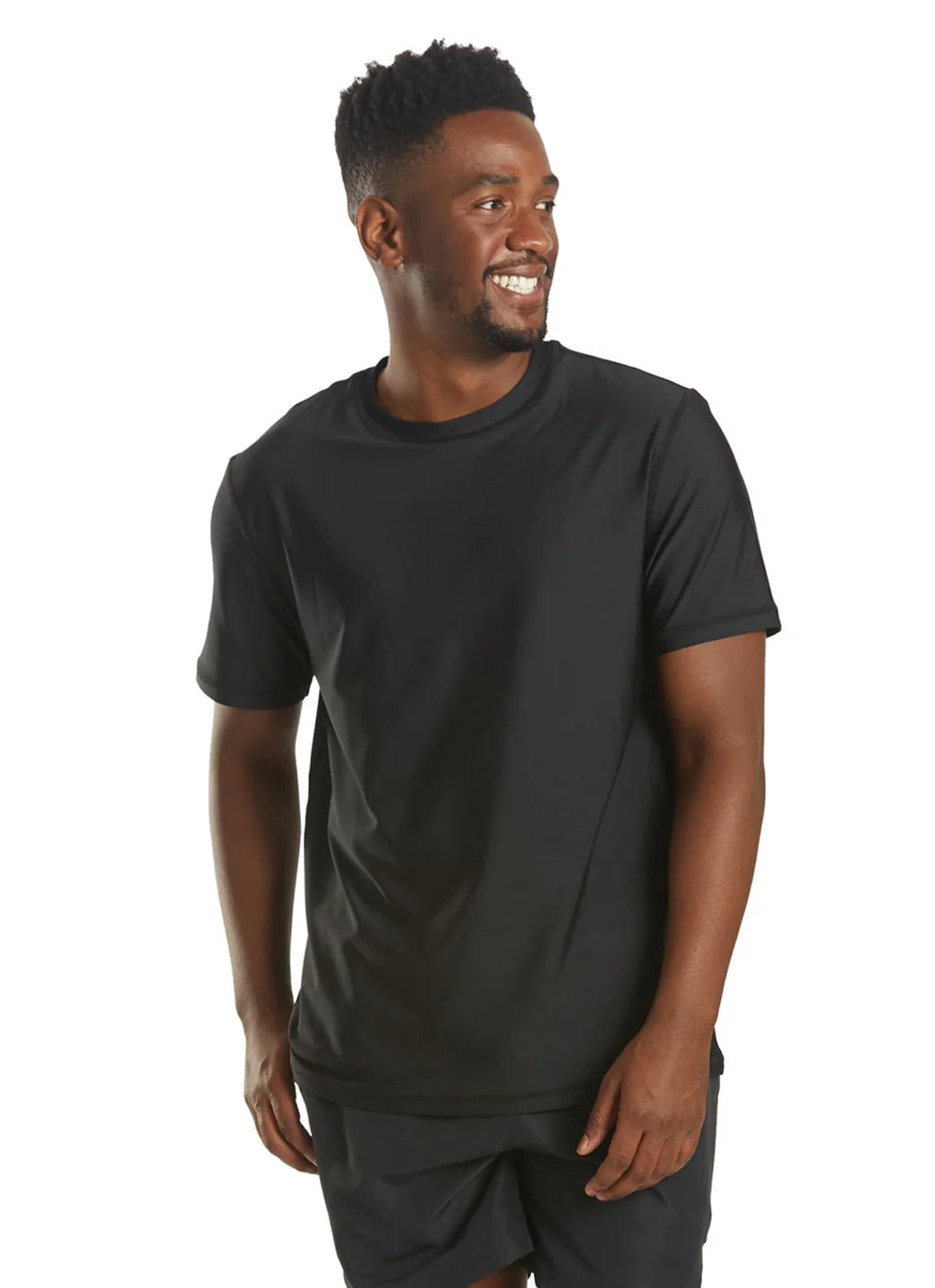 Sporti Men's S/S UPF 50+ Relax Fit Swim Shirt