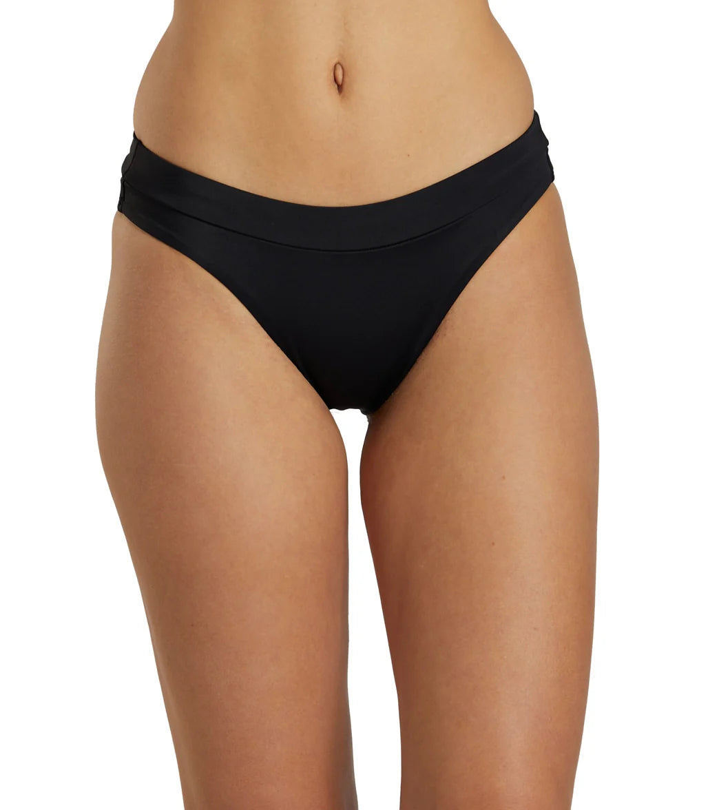 JOLYN Women's Solid Alanna Bikini Bottom