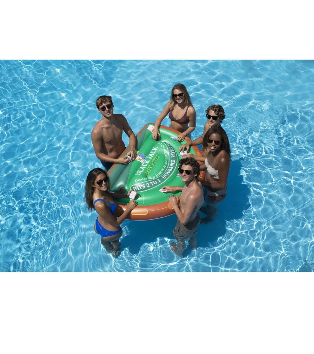 Swimline BlackJack Table Game With Water Proof Cards