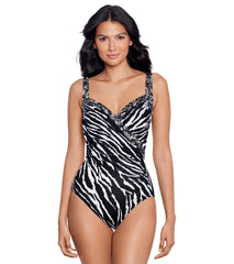 Miraclesuit Women's Tigre Sombre Sanibel One Piece Swimsuit