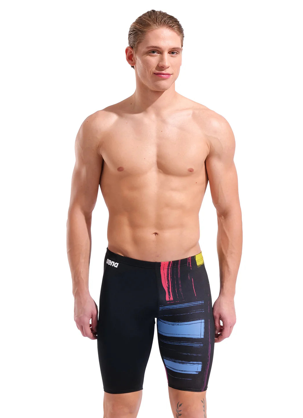 Arena Men's Grid Jammer Swimsuit
