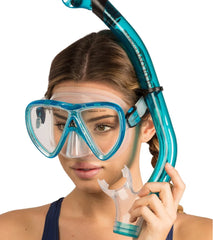 Cressi Ikarius Mask and Orion Snorkel Set