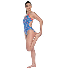 Arena Women's Sea Stars Challenge Back One Piece Swimsuit