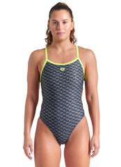 Arena Women's Monogram Challenge Back One Piece Swimsuit