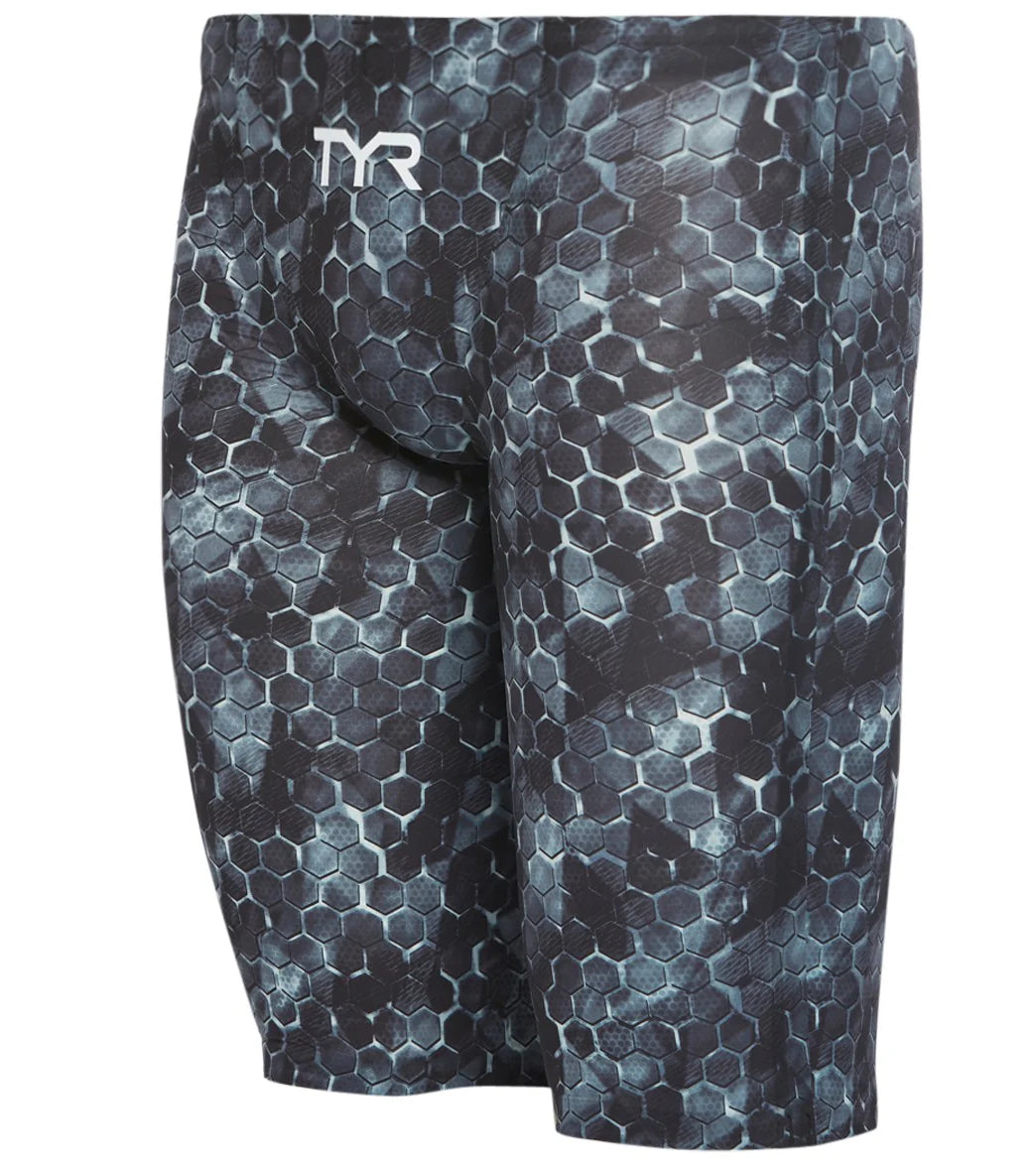 TYR Men's Avictor Supernova High Waist  Jammer Tech Suit Swimsuit