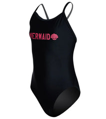 iSwim Mermaid Thin Strap One Piece Swimsuit Youth (22-28)