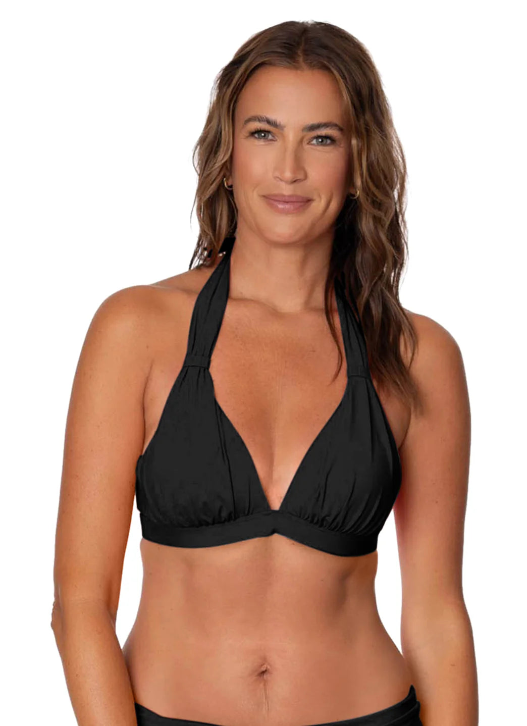 Jantzen Women's Solids Amy Halter Bikini Top