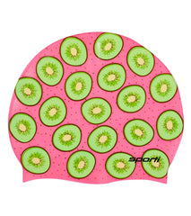 Sporti Love Kiwi Silicone Swim Cap