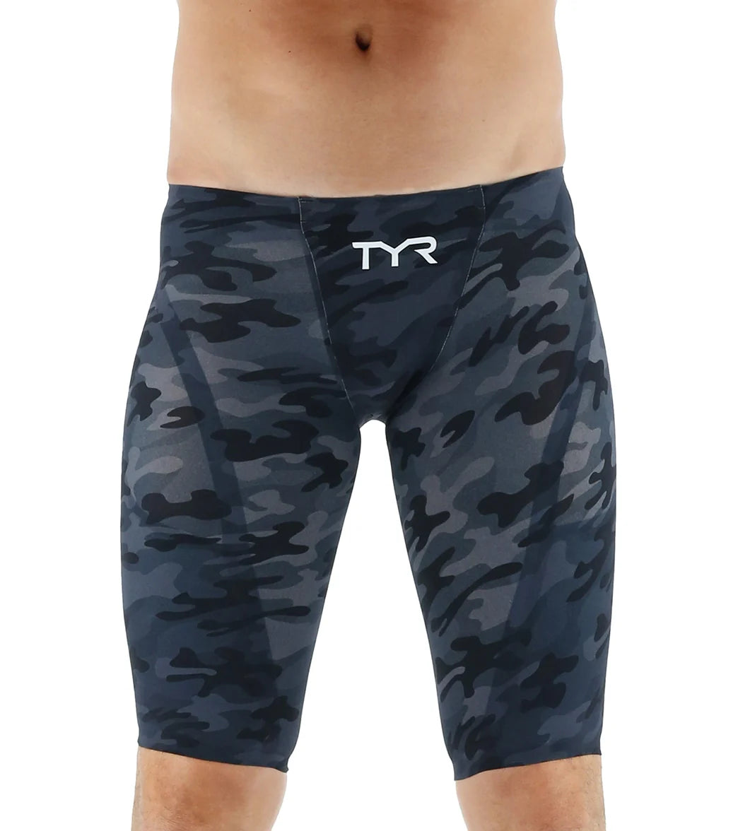 TYR Men's Venzo Camo Jammer Tech Suit Swimsuit