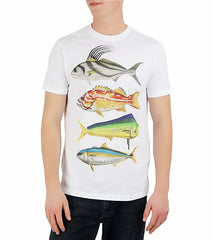 Hurley Men's Limited Edition Stacked S/S Tee