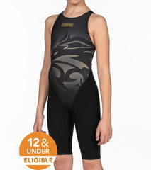 Arena Girls' Powerskin ST 2.0 Junior Elite II Open Back Tech Suit Swimsuit