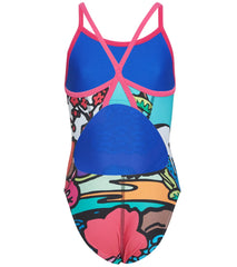 Sporti Tokyo Pop Thin Strap One Piece Swimsuit Youth (22-28)