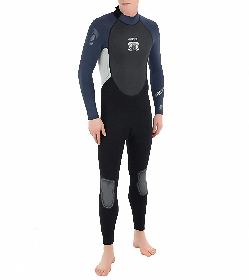 Body Glove Men's Pro 3 3/2MM Back Zip Fullsuit Wetsuit