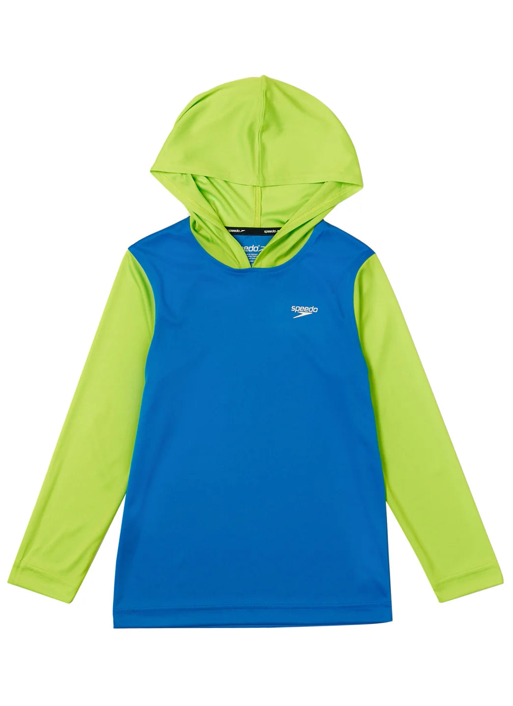 Speedo Boys' Hooded Long Sleeve Swim Shirt (Big Kid)