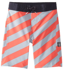 Volcom Boys' Stripey Elastic Boardshort (Toddler, Little Kid, Big Kid)
