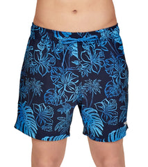 Speedo Men's 16" Coral Tides Redondo Edge Comfort Liner Swim Trunks