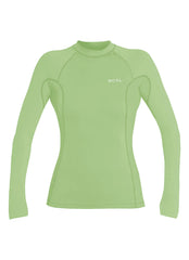 Xcel Women's Premium Stretch Long Sleeve Rash Guard with Key Pocket