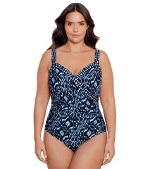 Miraclesuit Women's Plus Size Palatium Sanibel One Piece Swimsuit