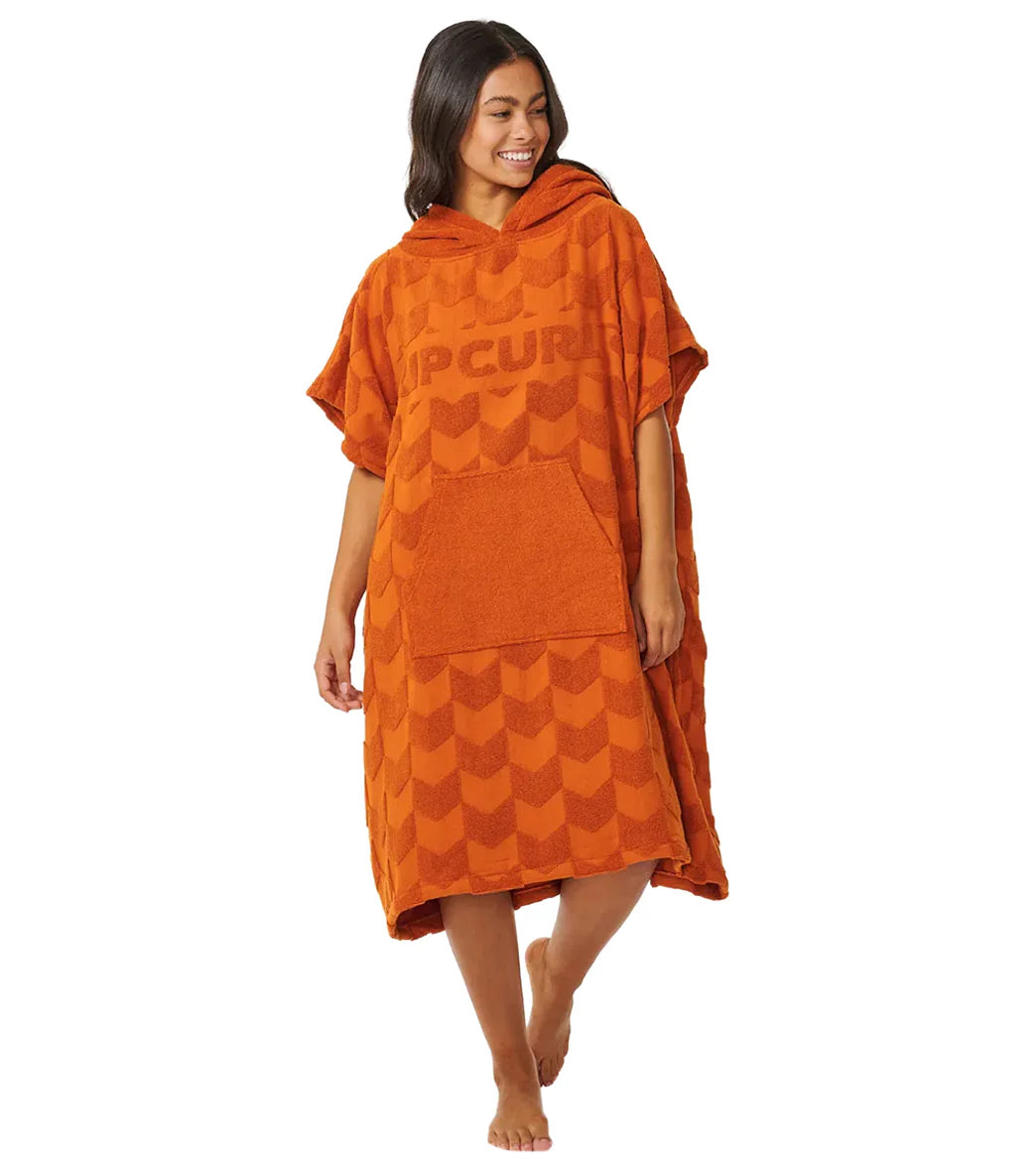 Rip Curl Women's Brand Terry Hooded Changing Poncho