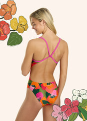 Sporti HydroLast Petal Pop Micro Back One Piece Swimsuit (26-40)