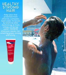 TRISWIM 8.5oz Red Lychee & Mango Shampoo