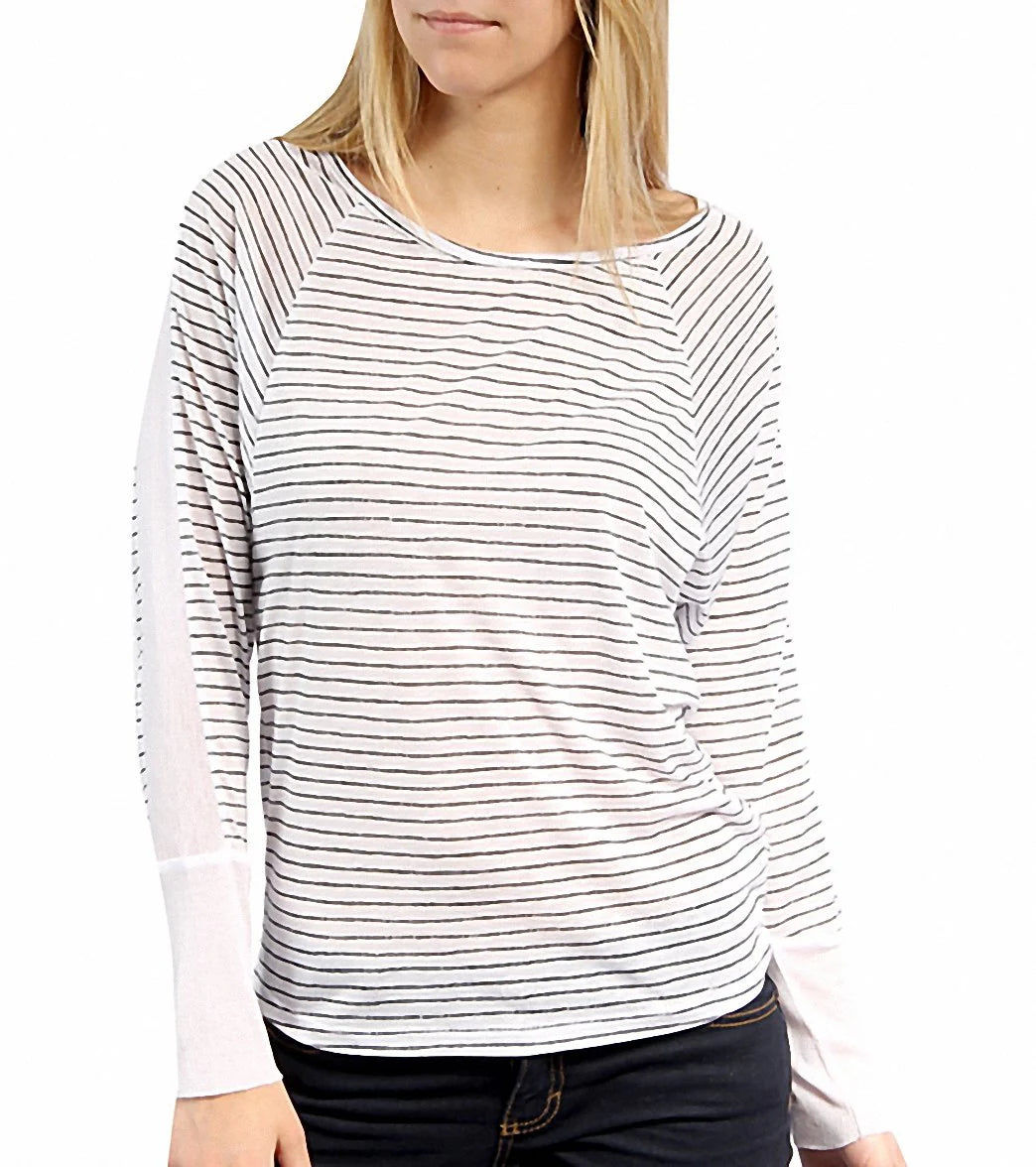 Hurley Girls' Featherweights Mesh L/S Top