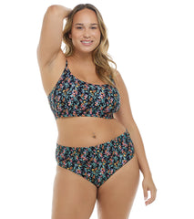 Body Glove Women's Abloom Marlee High Waisted Bikini Bottom