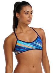 TYR Women's Riptidal Durafast Elite Trinity Bikini Top