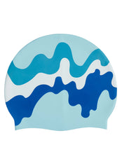 Sporti Wave Hello Silicone Swim Cap
