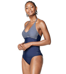 Speedo Active Women's V-Neck Halter Tankini Top