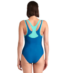 Arena Women's Solid Control Hi-Power Back One Piece Swimsuit
