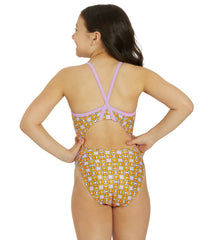 Sporti x Alex Walsh Parker Paradise Thin Strap One Piece Swimsuit Youth (22-28)