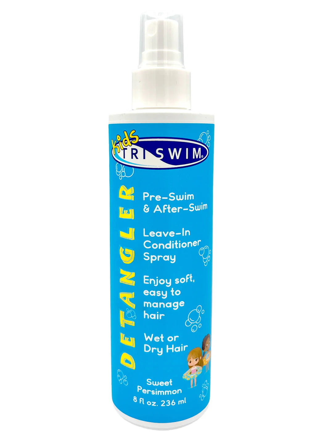 TRISWIM Kids' Detangler Leave-In Conditioner Spray 8 oz