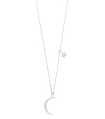 TAI Jewelry Moon Pendant with Star Charm